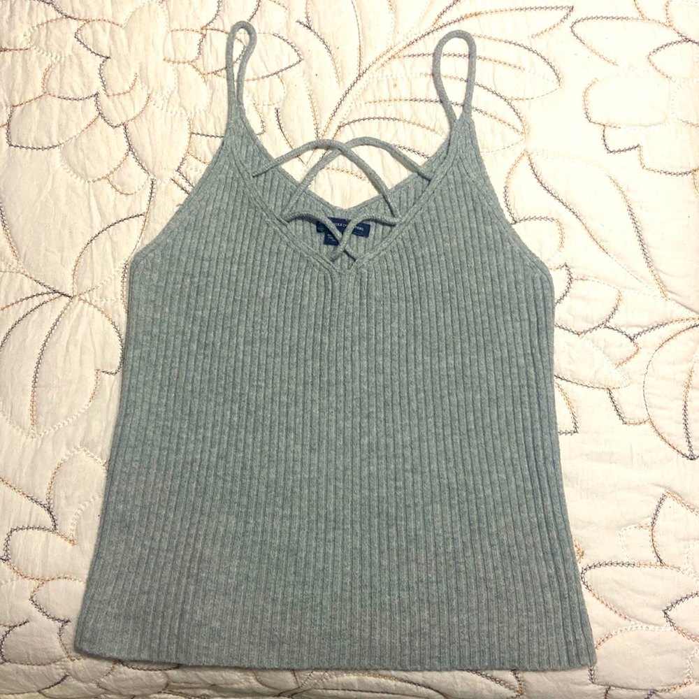 Large, Blue, American Eagle, women’s tank top